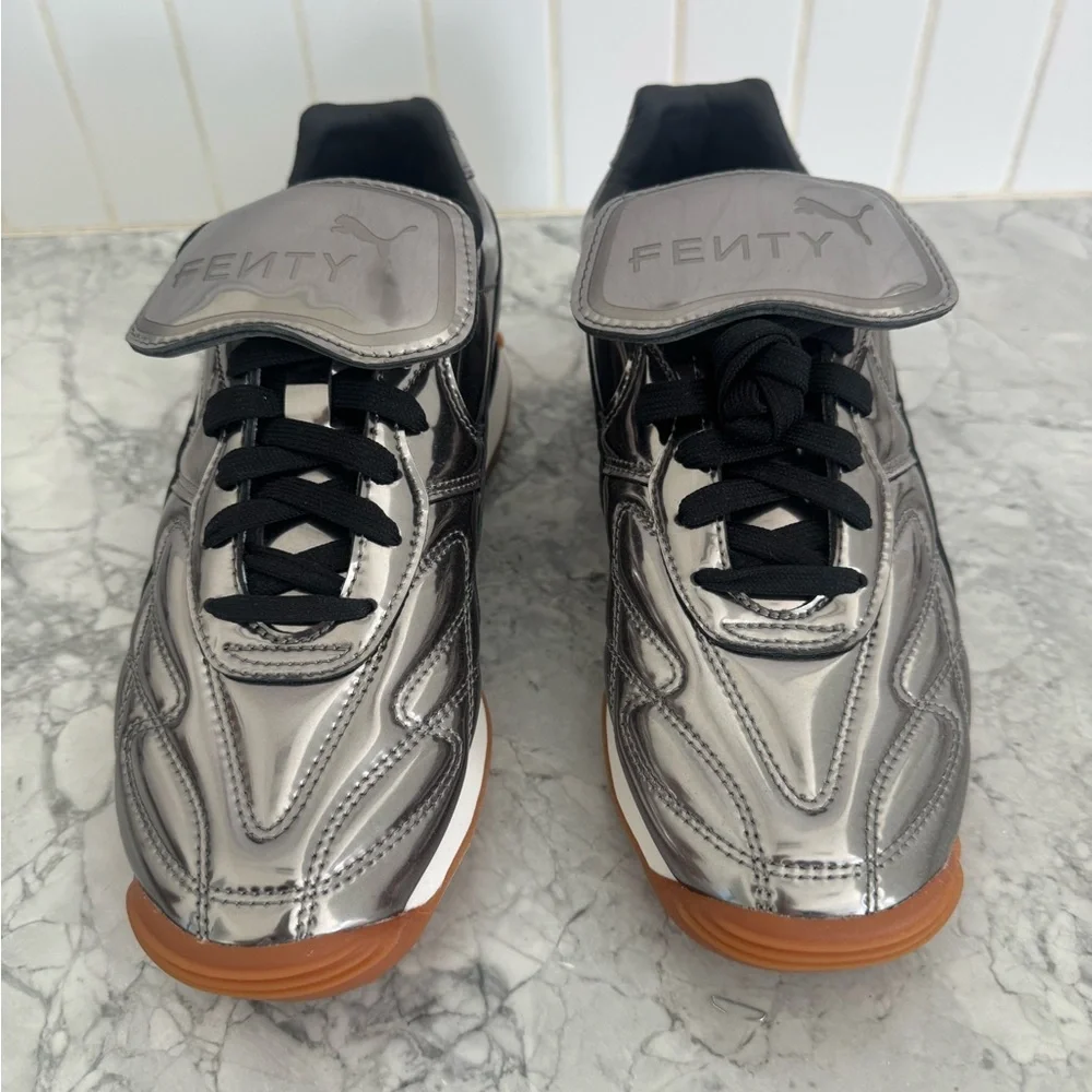 Puma Fenty Beauty Women’s Silver Sneakers - Picture 3 of 5